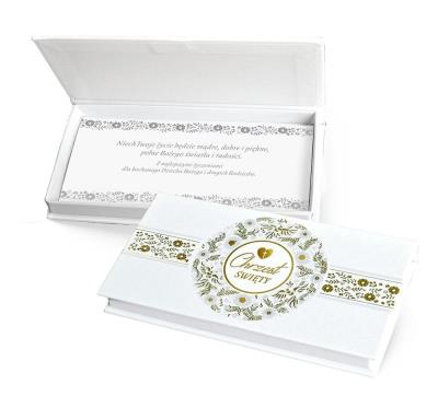 Opakowanie Pudełko ozdobne na banknoty Chrzest