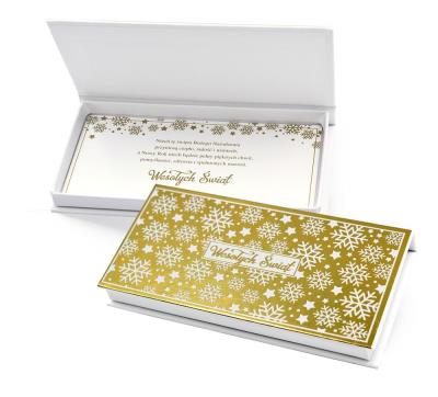 Opakowanie Pudełko ozdobne na banknoty MB-008 Boże Narodzenie