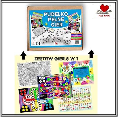 Opakowanie Pudełko pełne gier