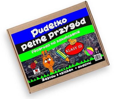 Pudełko pełne przygód klasa 3. Autor: Wileńska Agnieszka. SmakLiter.pl Okładka książki Pudełko pełne przygód klasa 3
