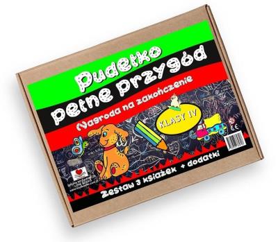 Okładka książki Pudełko pełne przygód klasa 4