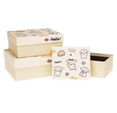 Opakowanie Pudełko prezentowe PR Miś 3szt ROZETTE