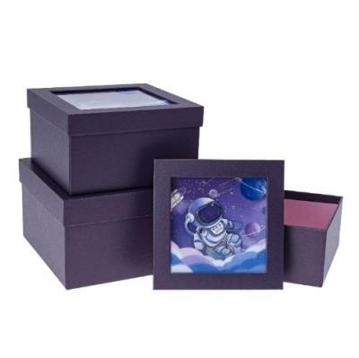 Opakowanie Pudełko prezentowe PUD-23329-KW 3szt ROZETTE