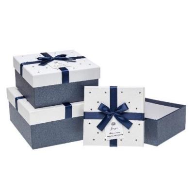 Opakowanie Pudełko prezentowe PUG-20P19-KW 3szt ROZETTE