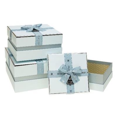 Opakowanie Pudełko prezentowe PUG-22171-KW 3szt ROZETTE