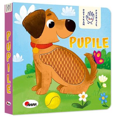 Pupile. Dotykam poznaję. Autor: Korolkiewicz Elżbieta. SmakLiter.pl Okładka książki Pupile. Dotykam poznaję
