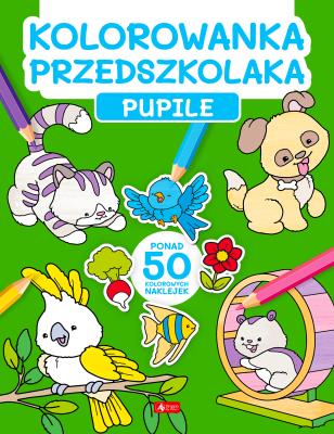 Okładka książki Pupile. Kolorowanka przedszkolaka