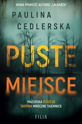 Puste miejsce. Autor: Paulina Cedlerska. SmakLiter.pl Okładka książki Puste miejsce