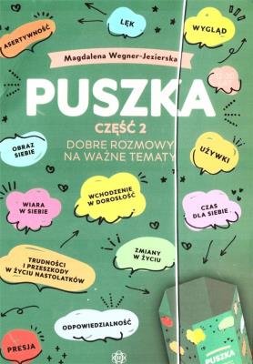 Puszka. Dobre rozmowy na ważne tematy cz.2. Autor: Wegner-Jezierska Magdalena. SmakLiter.pl Okładka książki Puszka. Dobre rozmowy na ważne tematy cz.2