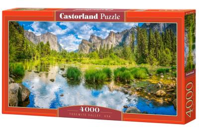 Puzlze 4000 Yosemite Valley USA C-400362. Wydawca: CASTOR. SmakLiter.pl Opakowanie Puzlze 4000 Yosemite Valley USA C-400362