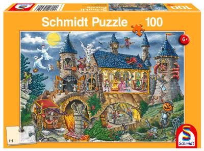 Opakowanie Puzzle 100 Nawiedzony zamek G3