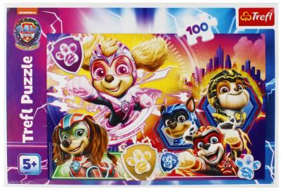 Opakowanie Puzzle 100 Poznaj Mighty Pups TREFL