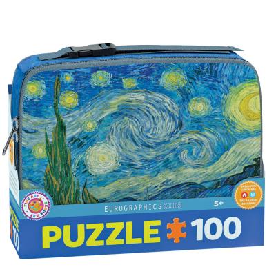 Puzzle 100 z lunch box  Van Gogh 9100-1204. Wydawca: Eurographics. SmakLiter.pl Opakowanie Puzzle 100 z lunch box  Van Gogh 9100-1204