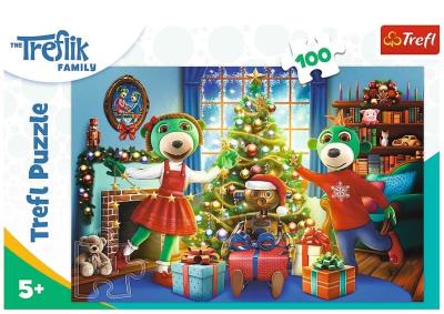 Opakowanie Puzzle 100 Zimowe Trefliki TREFL