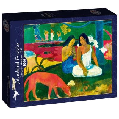 Puzzle 1000 Arearea, Gauguin 1892. Wydawca: Bluebird Puzzle. SmakLiter.pl Opakowanie Puzzle 1000 Arearea, Gauguin 1892