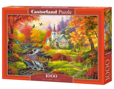 Puzzle 1000 Autumn Vibes CASTOR. Wydawca: Castorland. SmakLiter.pl Opakowanie Puzzle 1000 Autumn Vibes CASTOR