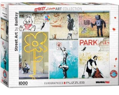 Opakowanie Puzzle 1000 Banksy Street Art.