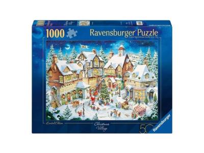 Opakowanie Puzzle 1000 Białe święta 50 urodziny