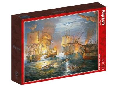 Opakowanie Puzzle 1000 Bitwa morska na Nilu