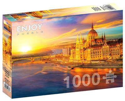Opakowanie Puzzle 1000 Budynek parlamentu/Budapeszt/Węgry