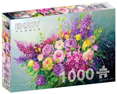 Opakowanie Puzzle 1000 Bukiet róż