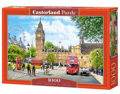Puzzle 1000 Busy Morning in London. Wydawca: Castorland. SmakLiter.pl Opakowanie Puzzle 1000 Busy Morning in London