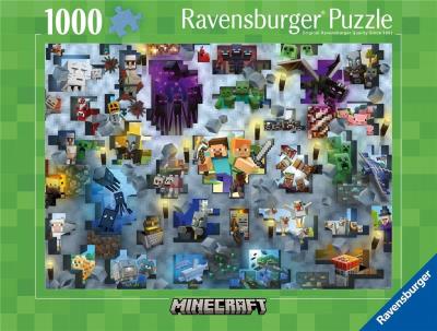 Opakowanie Puzzle 1000 Challenge. Minecraft