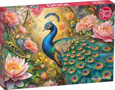 Opakowanie Puzzle 1000 CherryPazzi Peacock's Paradise 30929