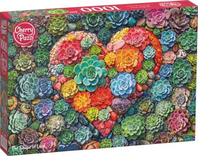 Opakowanie Puzzle 1000 CherryPazzi The Shape of Love 30981