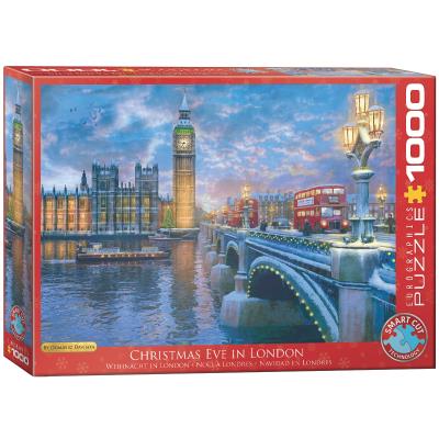 Puzzle 1000 Christmas Eve In London 6000-0916. Wydawca: Eurographics. SmakLiter.pl Opakowanie Puzzle 1000 Christmas Eve In London 6000-0916