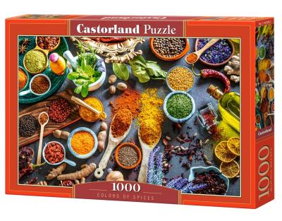 Puzzle 1000 Colors of Spices. Wydawca: Castorland. SmakLiter.pl Opakowanie Puzzle 1000 Colors of Spices