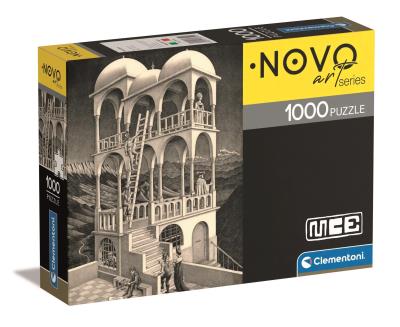 Opakowanie Puzzle 1000 Compact Art M. C. Escher, Belvedere