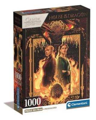 Opakowanie Puzzle 1000 Compact House Of The Dragon