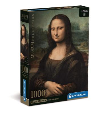 Opakowanie Puzzle 1000 Compact Museum Leonardo - Gioconda