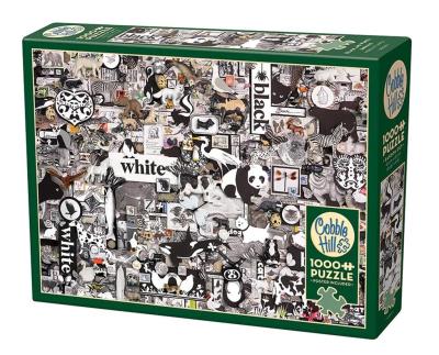 Opakowanie Puzzle 1000 Czarno-białe zwierzęta G3