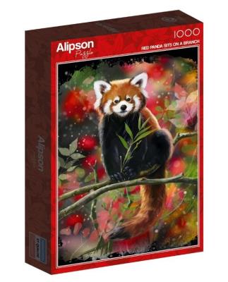Opakowanie Puzzle 1000 Czerwona Panda