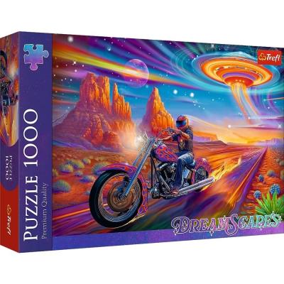 Opakowanie Puzzle 1000 DreamScapes: Szalona jazda TREFL