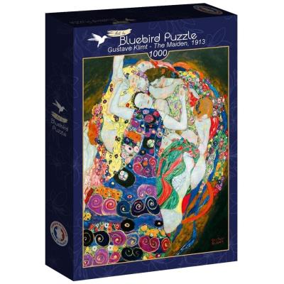 Puzzle 1000 Dziewice, Gustave Klimt 1913. Wydawca: Bluebird Puzzle. SmakLiter.pl Opakowanie Puzzle 1000 Dziewice, Gustave Klimt 1913
