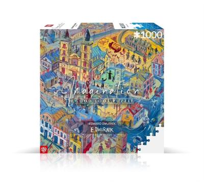 Opakowanie Puzzle 1000 Edward Dwurnik Radzymin