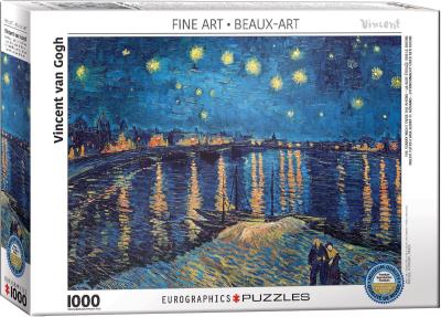 Opakowanie Puzzle 1000 EG-The Starry Night Over the R