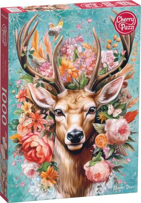 Opakowanie Puzzle 1000 Flower Deer 30752