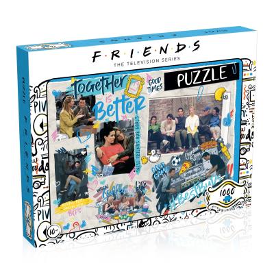 Puzzle 1000 Friends. Wydawca: Winning Moves. SmakLiter.pl Opakowanie Puzzle 1000 Friends