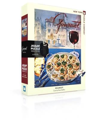 Opakowanie Puzzle 1000 Gourmet, Ślimaki