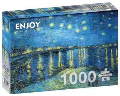 Opakowanie Puzzle 1000 Gwiaździsta noc nad Rodanem
