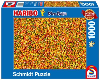 Opakowanie Puzzle 1000 Haribo Żelki Pico-Balla