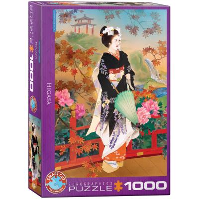 Puzzle 1000 Higasa by Haruyo Morita 6000-0742. Wydawca: Eurographics. SmakLiter.pl Opakowanie Puzzle 1000 Higasa by Haruyo Morita 6000-0742