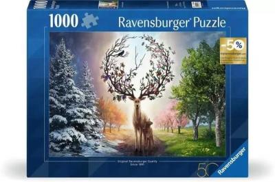 Opakowanie Puzzle 1000 Jeleń 50 urodziny