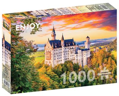 Opakowanie Puzzle 1000 Jesień w zamku Neuschwanstein/Niemcy