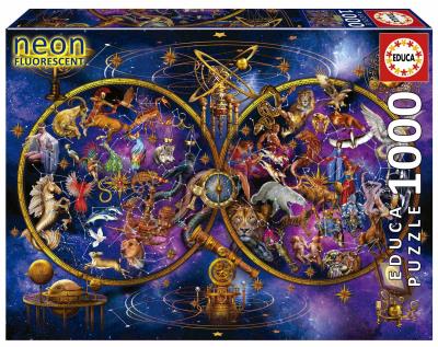 Opakowanie Puzzle 1000 Konstelacje (fluorescencyjne)