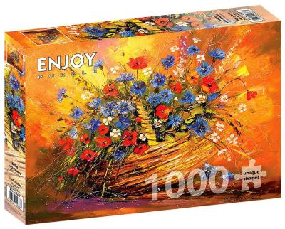 Opakowanie Puzzle 1000 Kosz z kwiatami